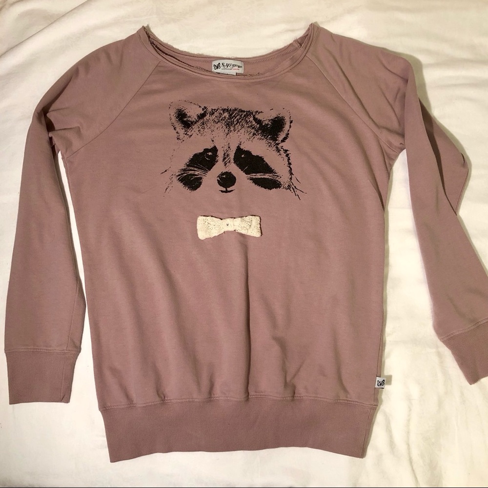 Selfesteem plum girl sweater